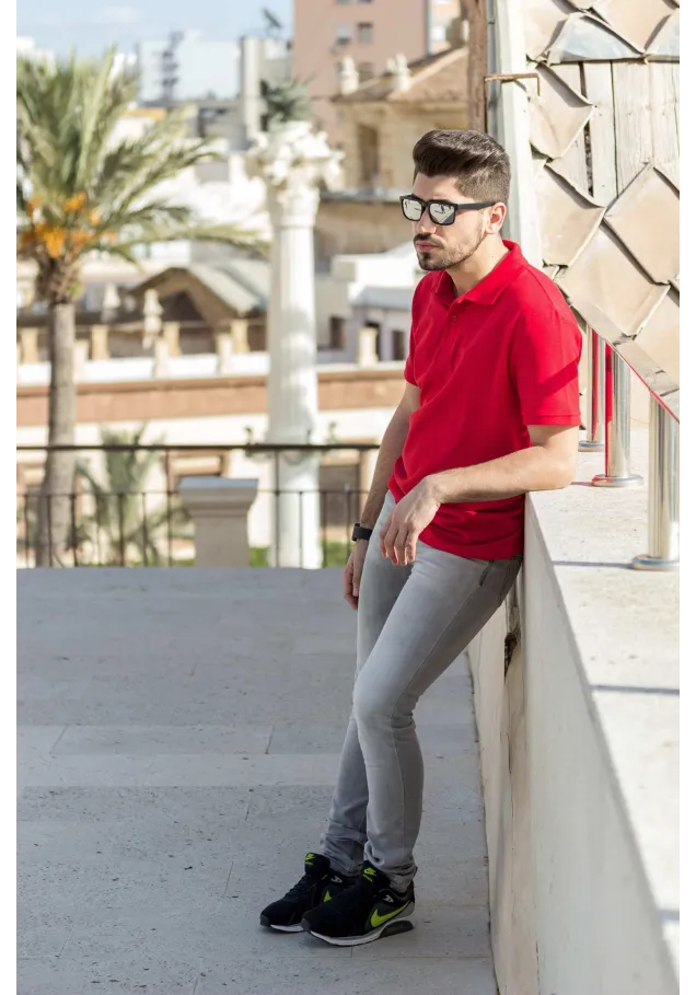 Polo Bartel Color Tallas: S, M, L, XL, XXL