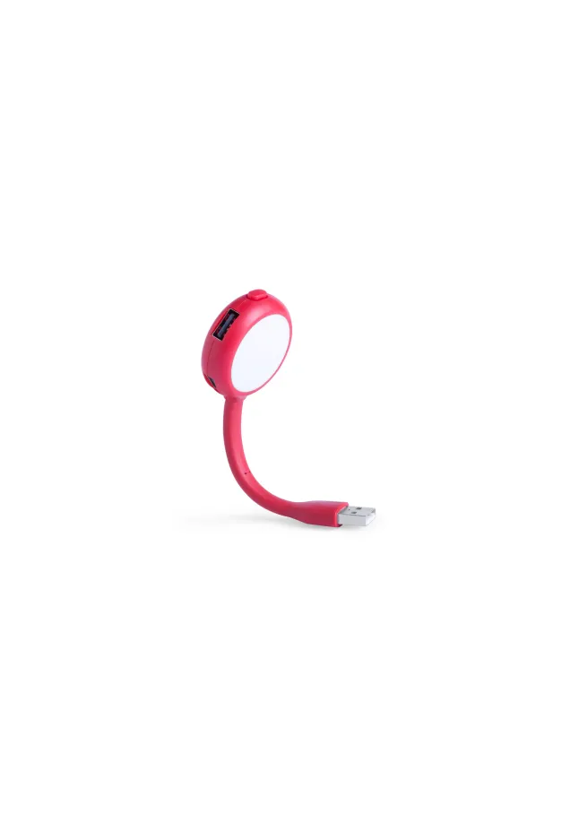 Lámpara Puerto USB Ticaro 5 Ledes. Flexible. 4 Puertos. USB 2.0