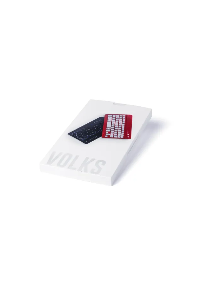 Teclado Volks Conexión Bluetooth. Recargable USB. Cable Incluido