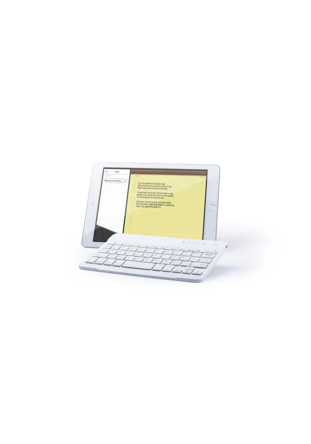 Teclado Volks Conexión Bluetooth. Recargable USB. Cable Incluido