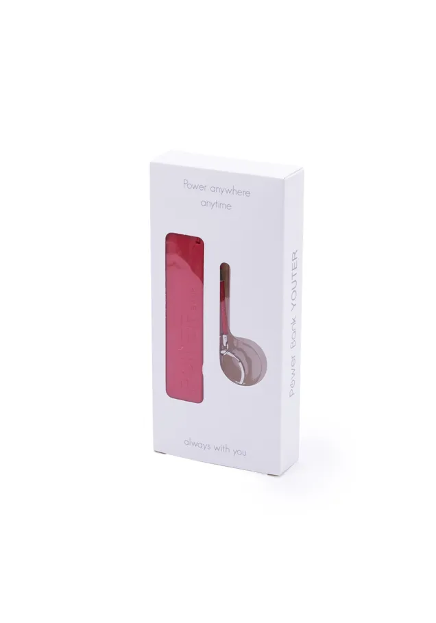 Power Bank Youter 1200 mAh. 1 Salida USB. Entrada Micro USB. Cable Incluido