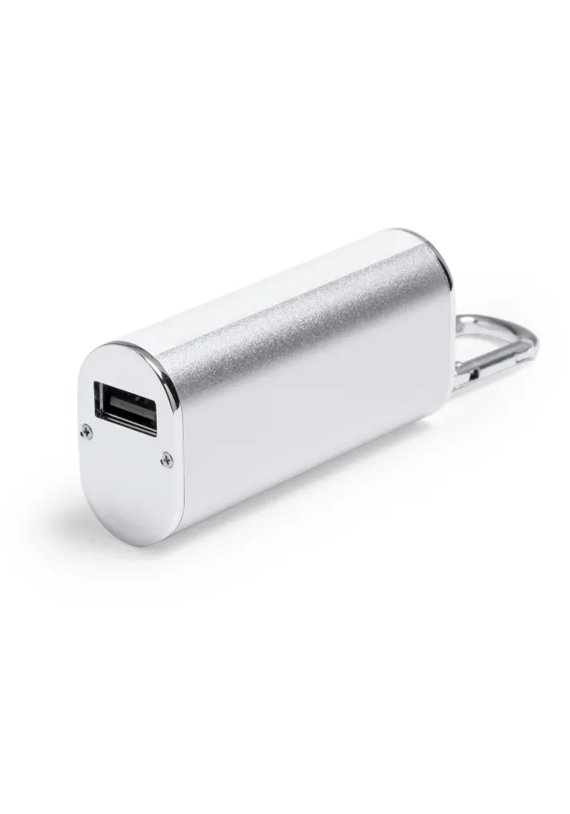 Power Bank Rockal 6 Ledes. 2600 mAh. 1 Salida USB. Entrada Micro USB. Cable Incluido