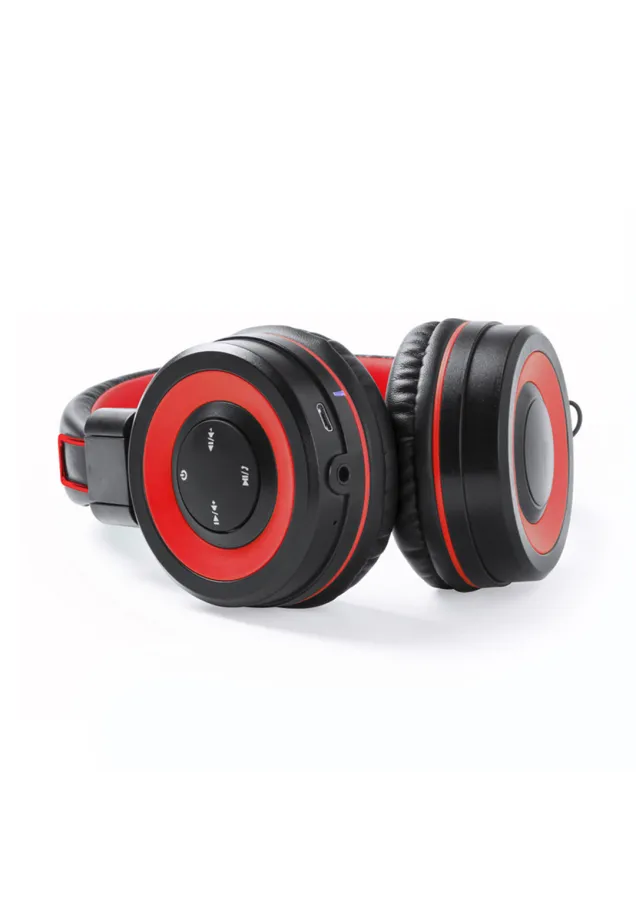 Auriculares Tresor Conexión Bluetooth. Conexión Jack 3,5 mm. Recargable USB. Cable Incluido