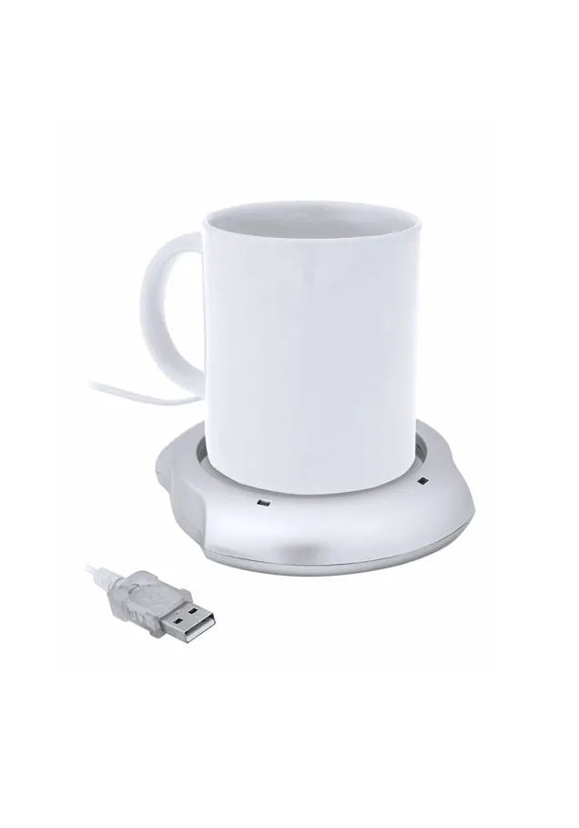 Calentador Tazas Mug Conexión USB. Cable Incluido