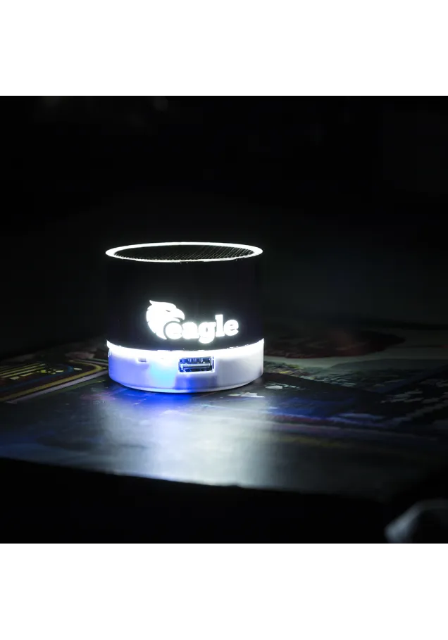 Altavoz Viancos Luces Led. Conexión Bluetooth. Potencia 3W. Recargable USB. Cable Incluido