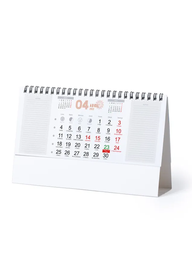 Calendario Sobremesa Feber