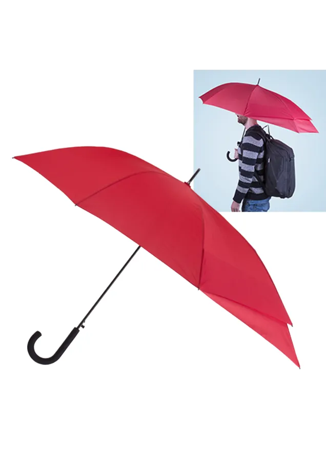 Paraguas Extensible Kolper Automático. Sistema Antiviento