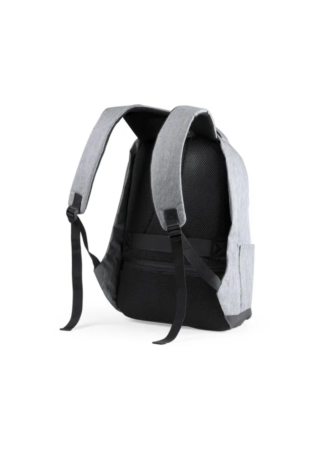 Mochila Antirrobo Vectom Conexión USB. Bolsillo Acolchado para Portátil y Tablet. Parte Trasera y Cintas Acolchadas