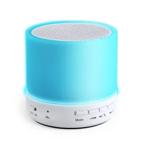 Altavoz Stockel Led Inteligente. 3 Posiciones de Luz. Conexión Bluetooth. Potencia 3W. Recargable USB. Cable Incluido