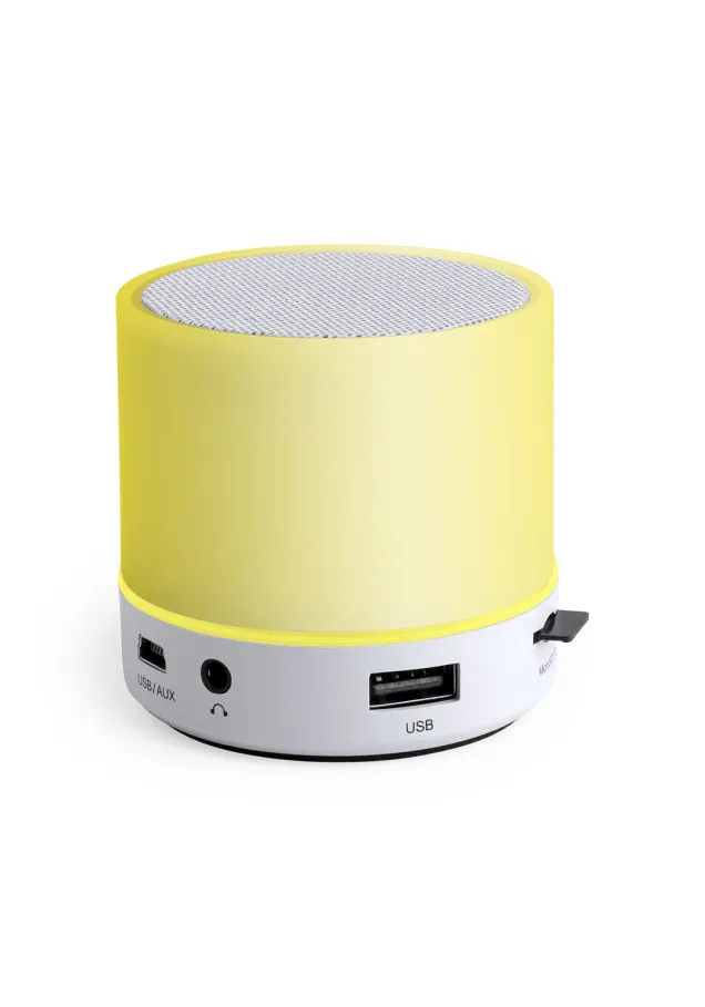 Altavoz Stockel Led Inteligente. 3 Posiciones de Luz. Conexión Bluetooth. Potencia 3W. Recargable USB. Cable Incluido