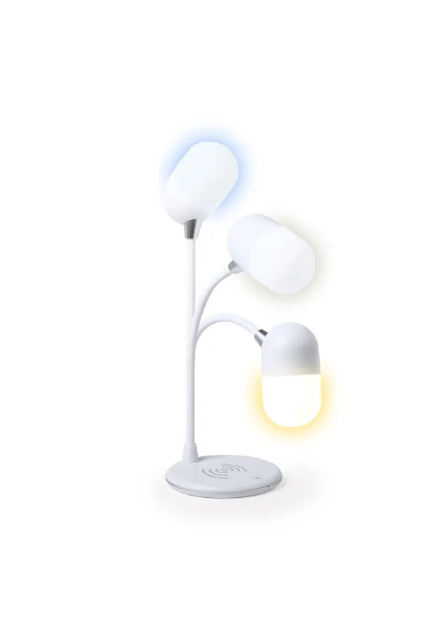 Lámpara Multifunción Lerex 14 Ledes. Flexible. 3 Posiciones de Luz. Inalámbrico. Conexión Bluetooth. Potencia 3W. Conexión USB. Cable Incluido