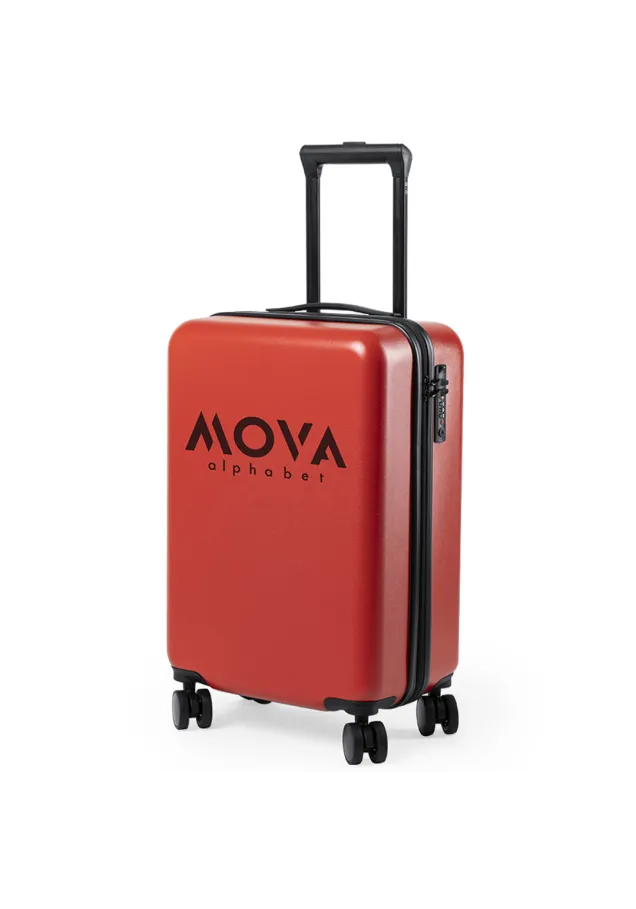 Trolley Hessok Rígido. 8 Ruedas Giratorias. Cierre Seguridad TSA Incluido