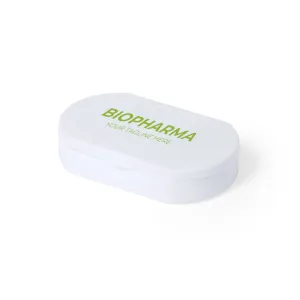 Pastillero Antibacteriano Hempix 3 Compartimentos