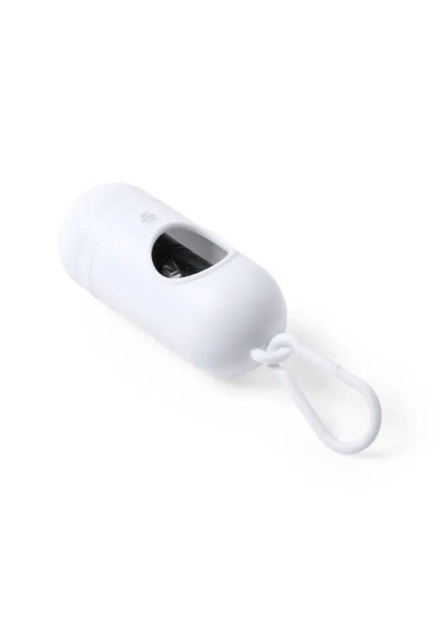 Dispensador Bolsas Antibacteriano Wabik 15 Bolsas Biodegradables Incluidas