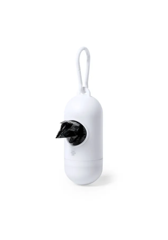 Dispensador Bolsas Antibacteriano Wabik 15 Bolsas Biodegradables Incluidas