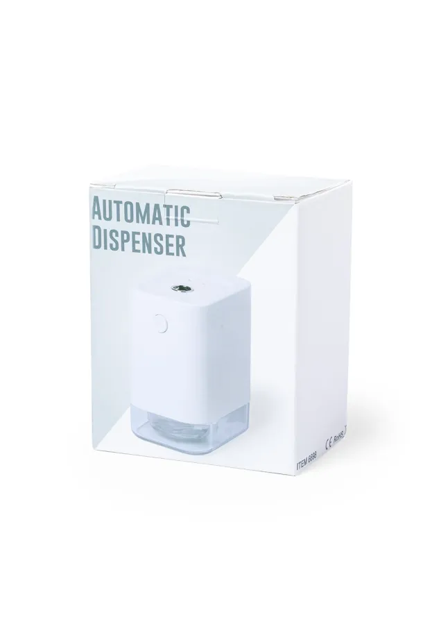 Dispensador Automático Bisnal 45 ml. Recargable USB. Cable Incluido