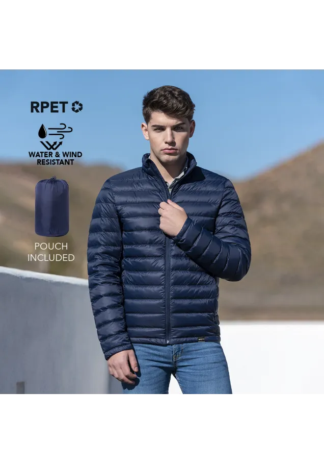 Chaqueta Mitens Resistente al Viento y al Agua. Funda RPET Incluida