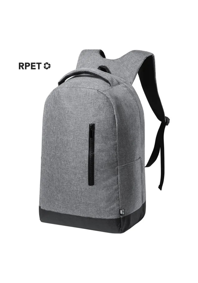 Mochila Antirrobo Bulman Bolsillo Acolchado para Portátil y Tablet. Parte Trasera y Cintas Acolchadas