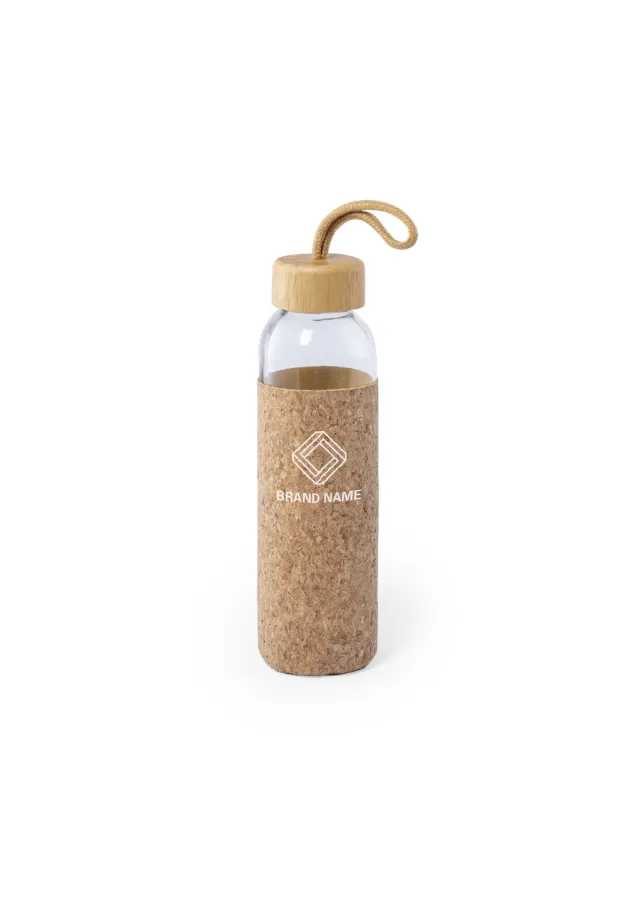 Bidón Trupak 500 ml. Presentación Individual. Funda Corcho Natural Incluida