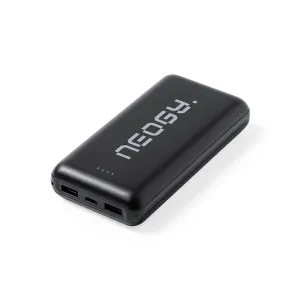 Power Bank Kiubert 20000 mAh. 2 Salidas USB y 1 Tipo C. Entrada Tipo C