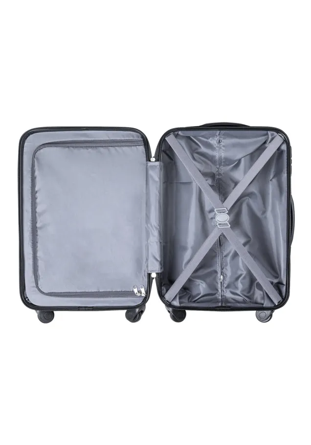 Trolley Dacrux Rígido. 4 Ruedas Giratorias. Cierre Seguridad TSA Incluido