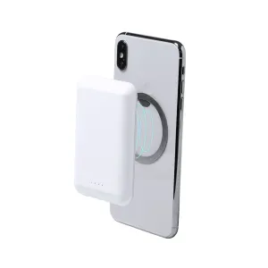 Power Bank Vekmar Inalámbrico. Magnético. 5000 mAh. Entrada Tipo C. Cable Incluido