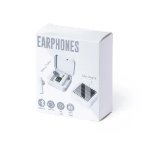 Auriculares Vinzer Conexión Bluetooth. Carga Solar. Recargable USB. Cable Incluido