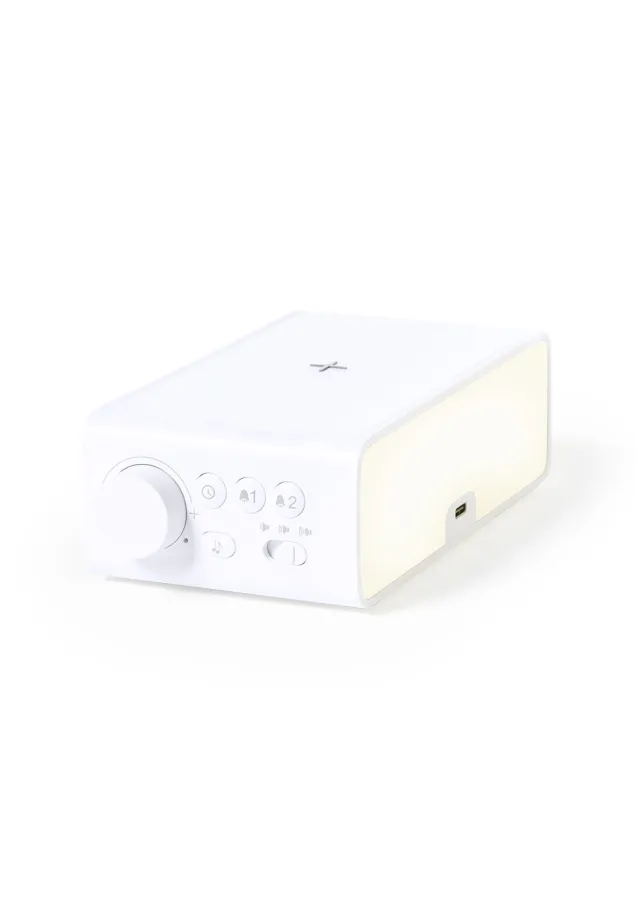 Reloj Multifunción Fabirt Inalámbrico 10W. 36 Ledes. Intensidad de Luz Regulable. Conexión USB