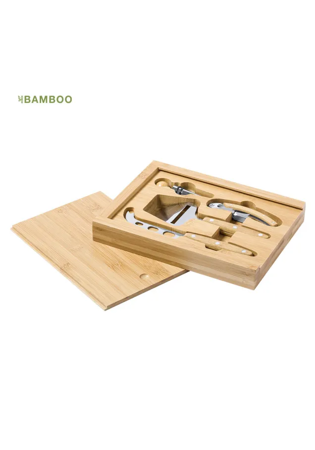Set Vinos y Quesos Hiblux 4 Accesorios