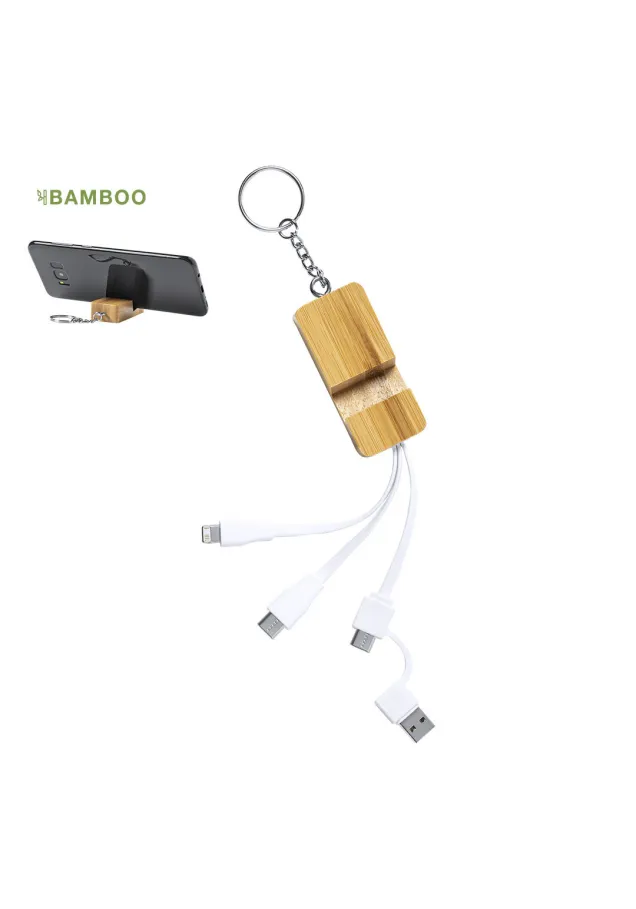 Cargador Multifunción Drusek Conexión Micro USB, Tipo C y Lightning