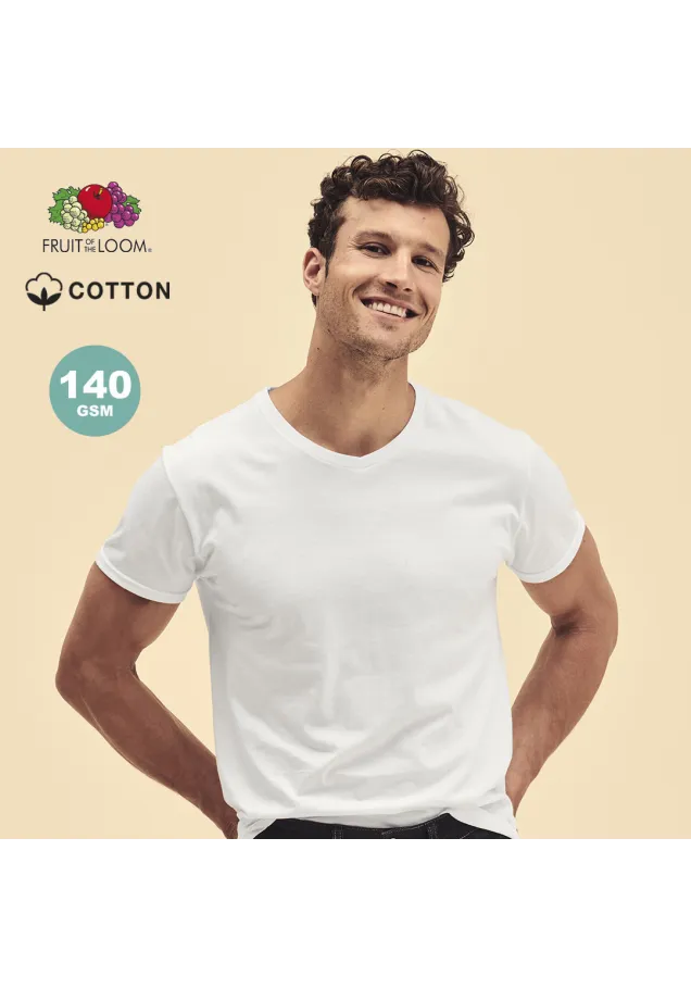 Camiseta Adulto Blanca Iconic V-Neck