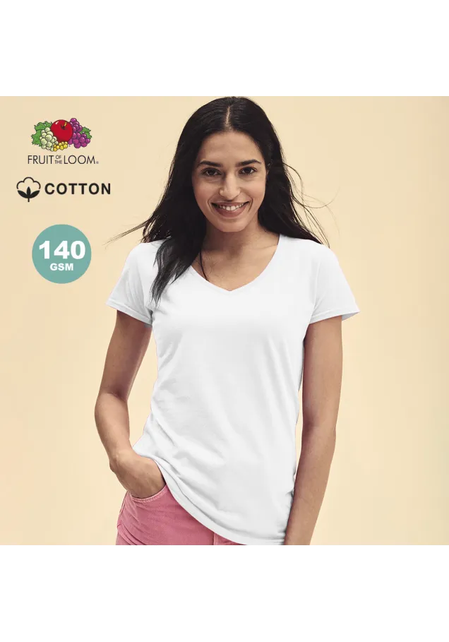 Camiseta Mujer Blanca Iconic V-Neck