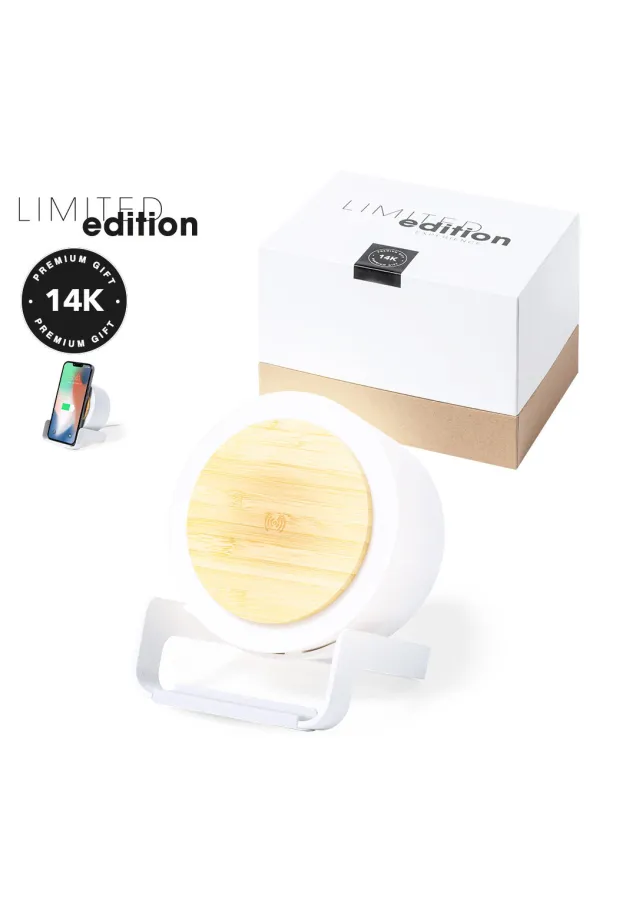 Lámpara Multifunción Sadow Inalámbrico 10W. 12 Ledes. 3 Posiciones de Luz. Intensidad de Luz Regulable. Recargable USB. Conexión Bluetooth. Potencia Sonido 3W