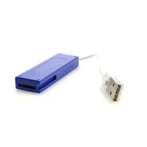 Lector Tarjetas Hades USB 2.0. Tarjetas: M2, MS Duo, MS Pro Duo, MS, MS Pro, MicroSD, MiniSD, RS MMC, SD, MMC