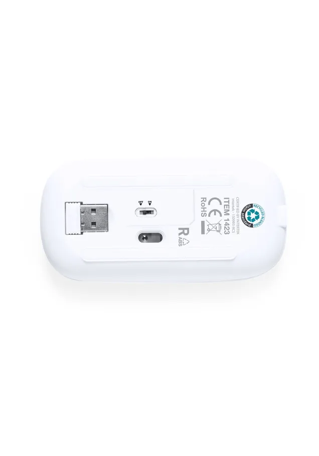 Ratón Chestir RCS Inalámbrico. Óptico. Recargable USB