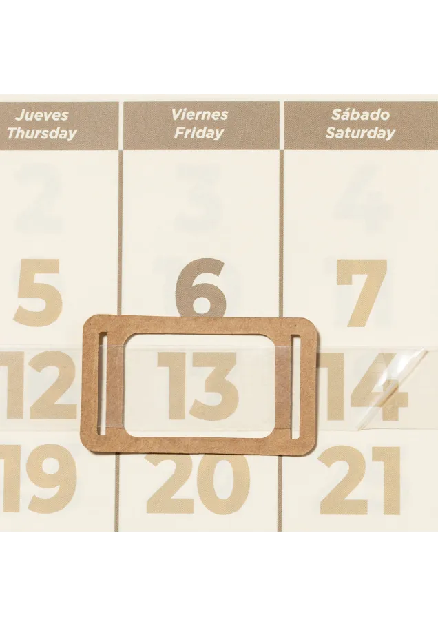 Calendario Pared Trimestral Bremex