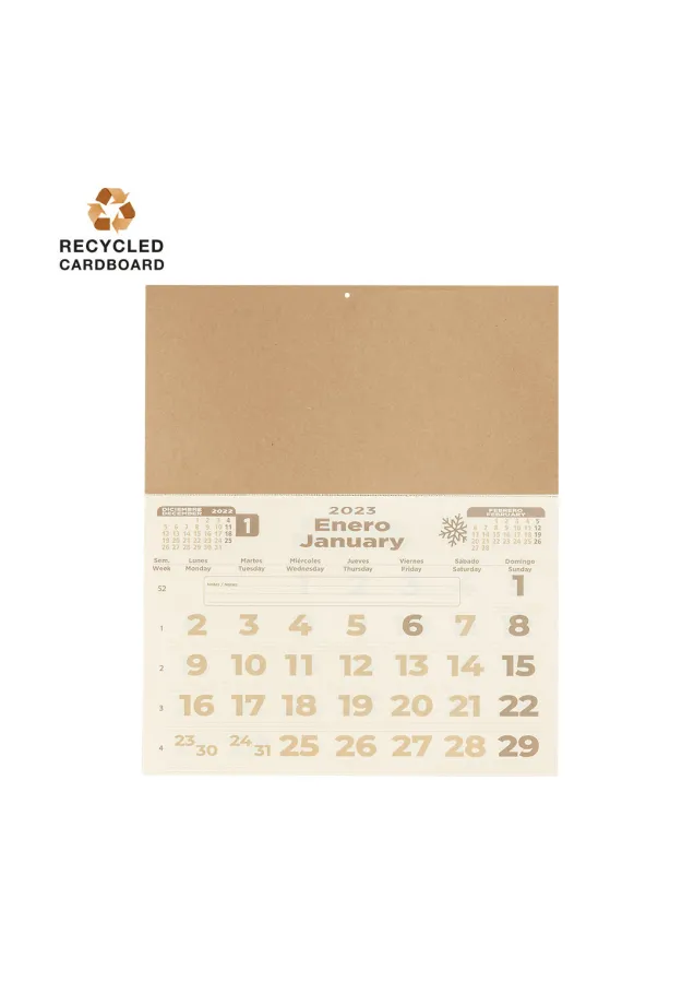 Calendario Pared Cierox