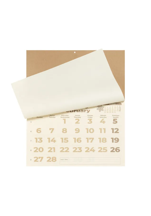 Calendario Pared Cierox