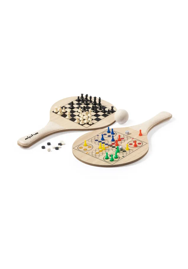 Palas Playa Pecter 3 Juegos. Funda Algodón