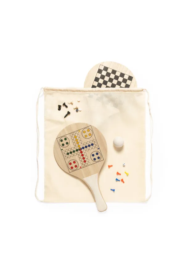 Palas Playa Pecter 3 Juegos. Funda Algodón