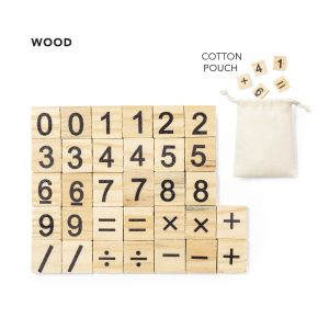 Juego Mates 32 Piezas. Funda Algodón
