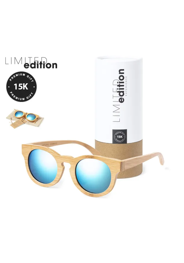 Gafas Sol Thezin Lentes Efecto Espejo. Protección UV400. Funda Poliéster