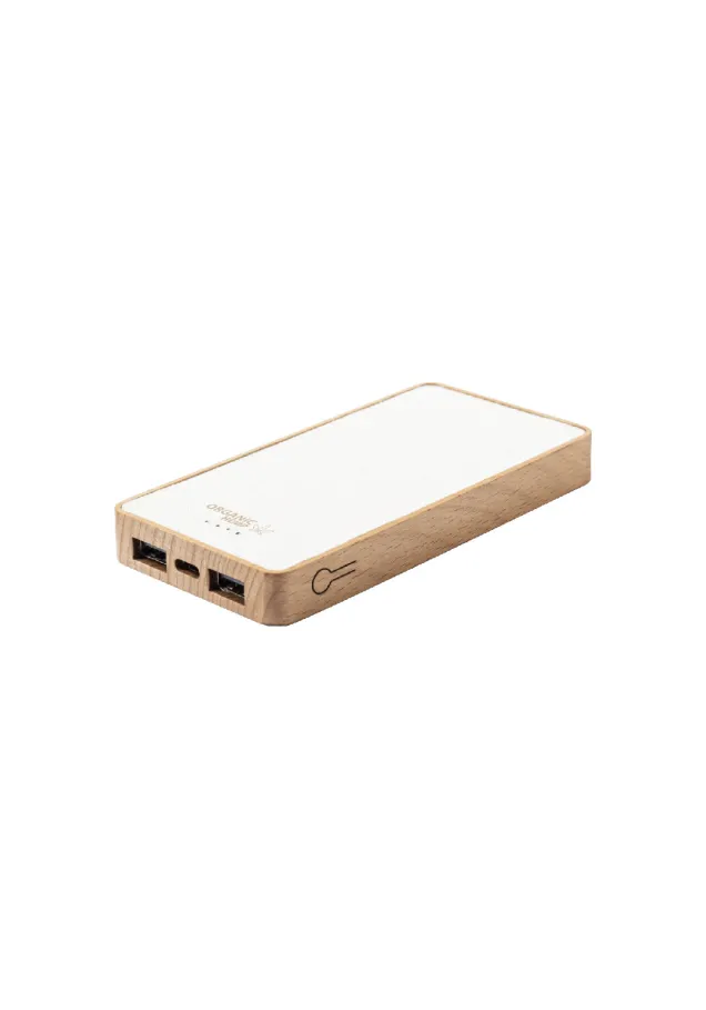 Power Bank Meskat 8000 mAh. 2 Salidas USB y 1 Tipo C. Entrada Tipo C