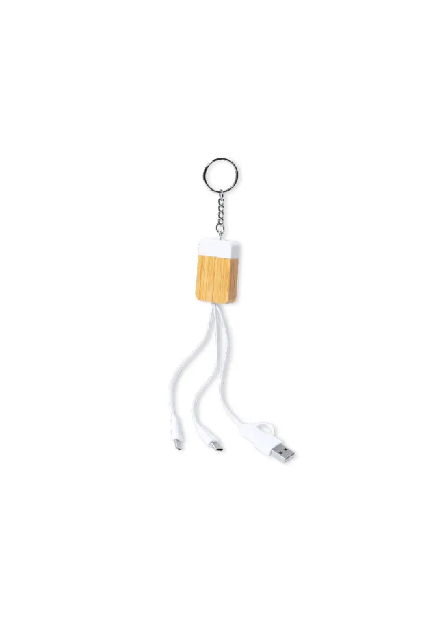 Cable Cargador Brestin Conexión Micro USB, Tipo C y Lightning 5V DC 2.4A