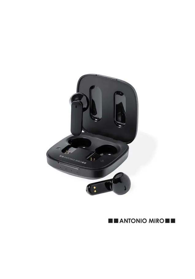 Auriculares Trustal Conexión Bluetooth. Batería 30 mAh/ Base Carga 300 mAh