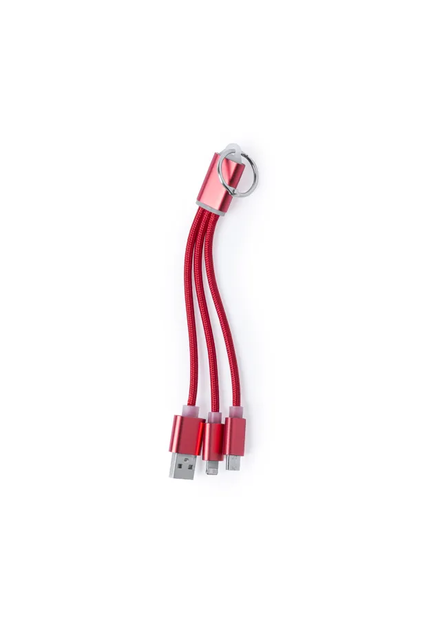 Cargador Scolt Conexión Micro USB, Tipo C y Lightning