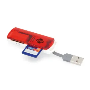 Lector Tarjetas Dira USB 2.0. Tarjetas: MS, MS Duo, MS Pro Duo, MicroSD, MiniSD