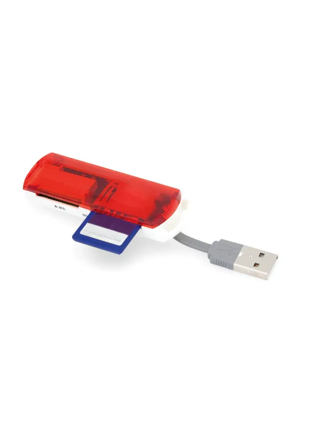 Lector Tarjetas Dira USB 2.0. Tarjetas: MS, MS Duo, MS Pro Duo, MicroSD, MiniSD