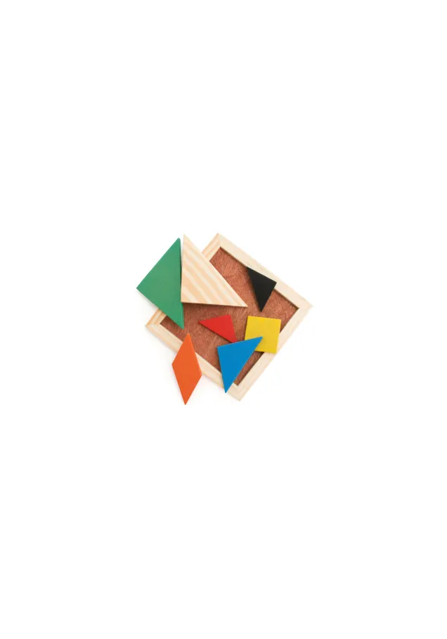 Puzzle Tangram 7 Piezas