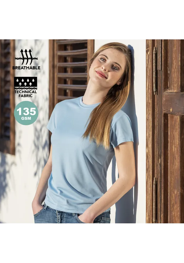 Camiseta Mujer Tecnic Plus Transpirable